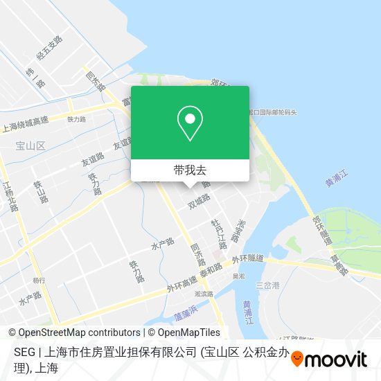SEG | 上海市住房置业担保有限公司 (宝山区 公积金办理)地图