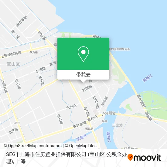 SEG | 上海市住房置业担保有限公司 (宝山区 公积金办理)地图