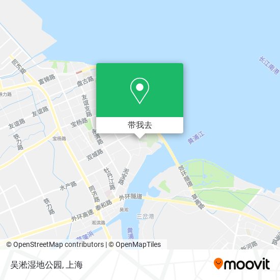 吴淞湿地公园地图