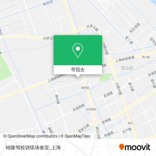 锦隆驾校训练场食堂地图