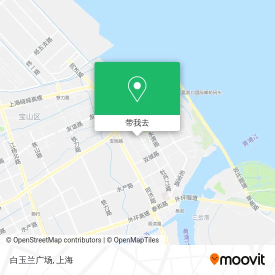 白玉兰广场地图