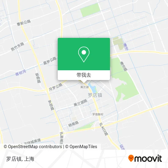 罗店镇地图