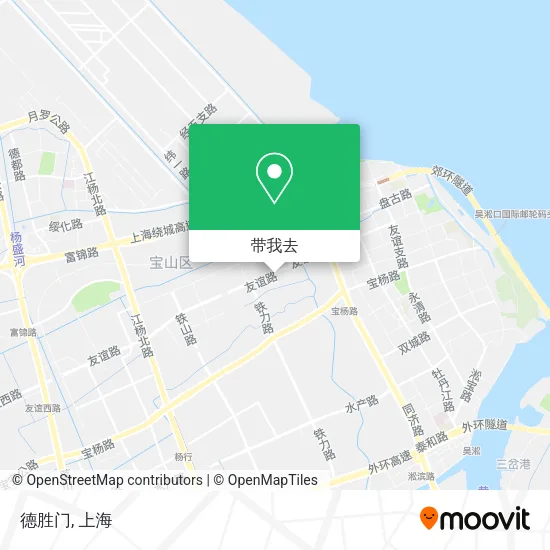 德胜门地图