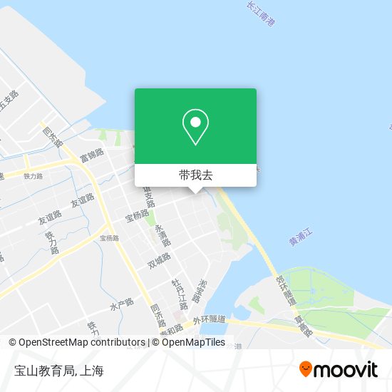 宝山教育局地图