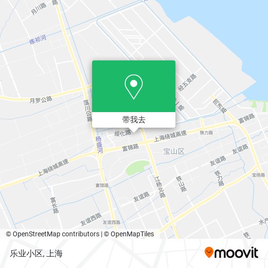 乐业小区地图