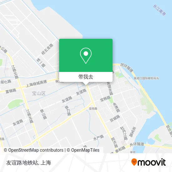 友谊路地铁站地图