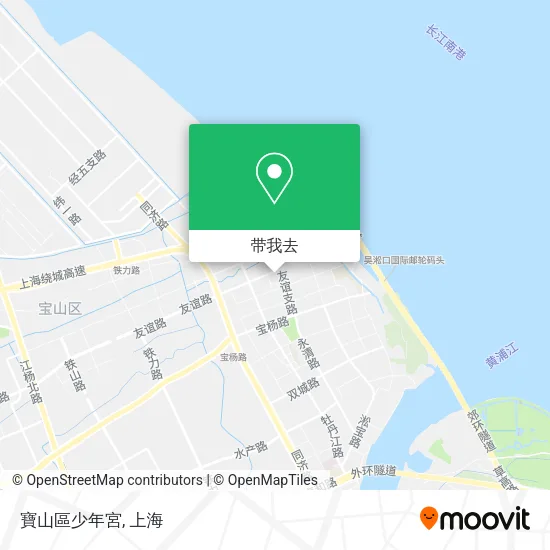 寶山區少年宮地图