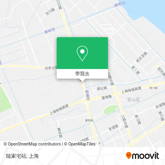 陆家宅站地图