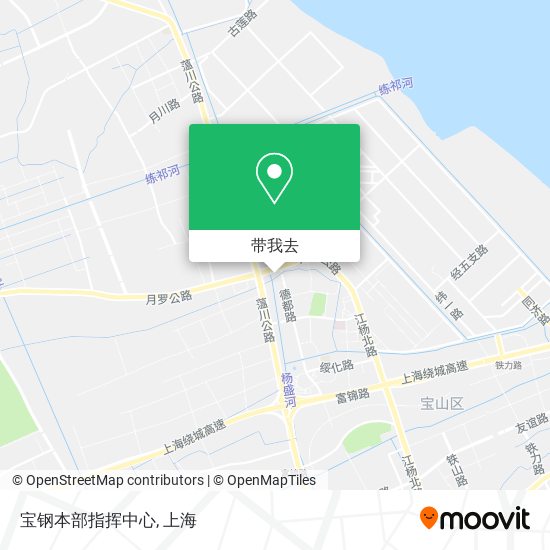 宝钢本部指挥中心地图