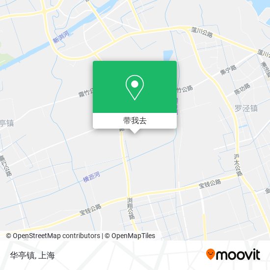 华亭镇地图