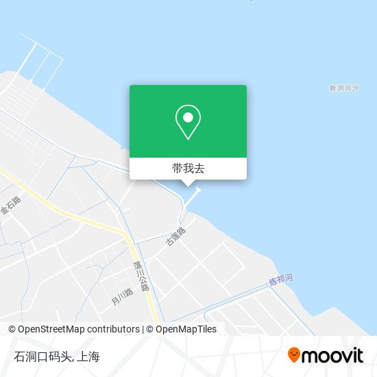 石洞口码头地图