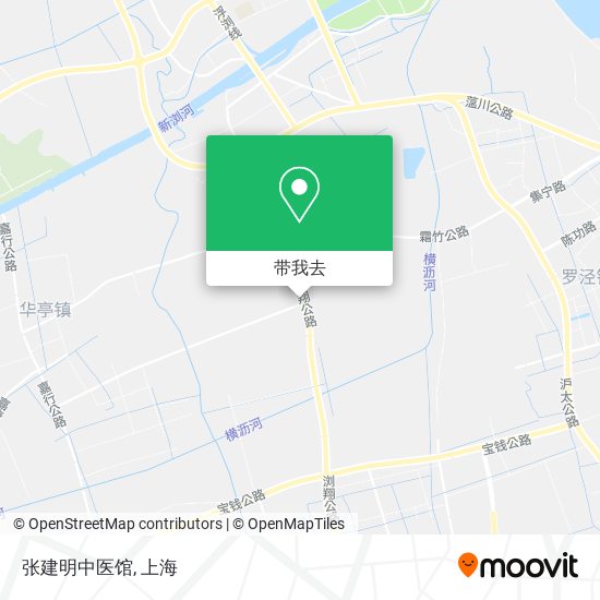 张建明中医馆地图