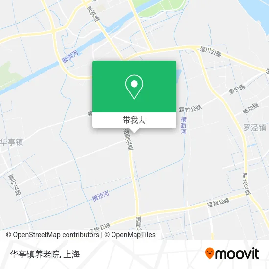 华亭镇养老院地图