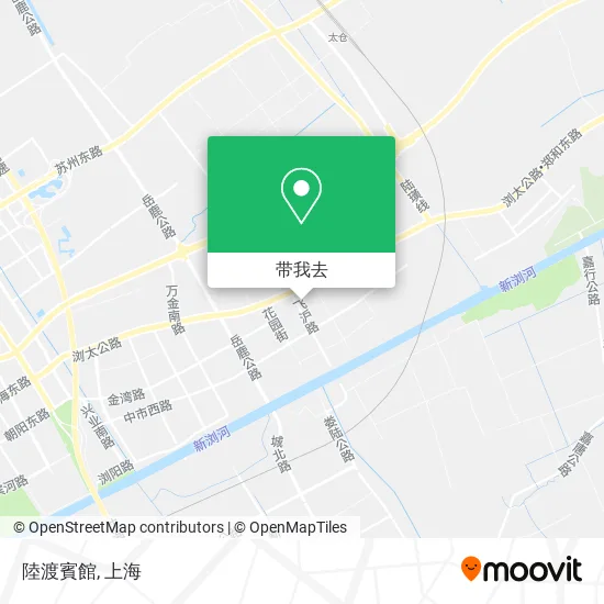 陸渡賓館地图