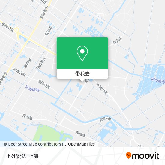 上外贤达地图