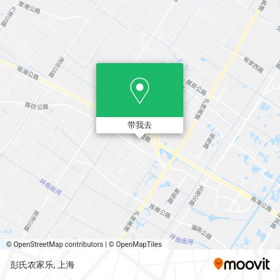 彭氏农家乐地图
