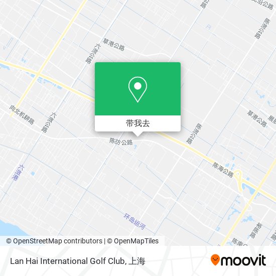 Lan Hai International Golf Club地图