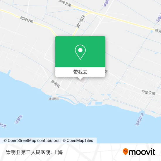 崇明县第二人民医院地图