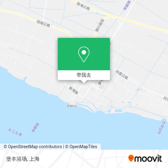 堡丰浴场地图