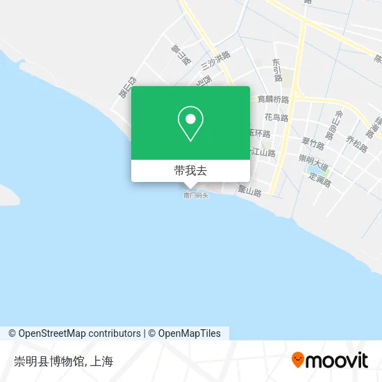 崇明县博物馆地图