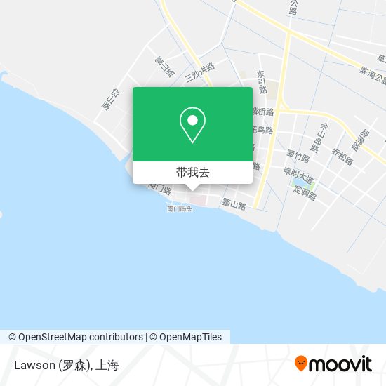 Lawson (罗森)地图