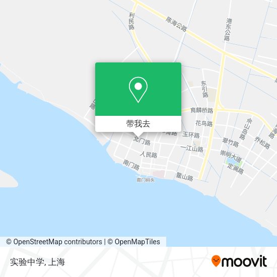 实验中学地图