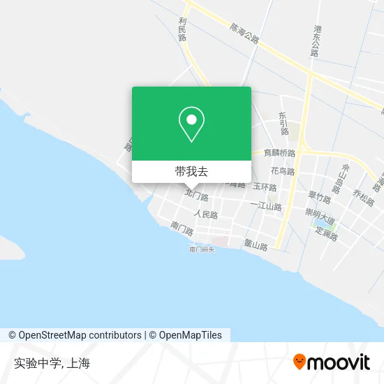 实验中学地图
