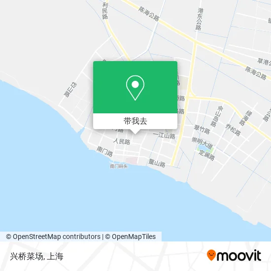 兴桥菜场地图