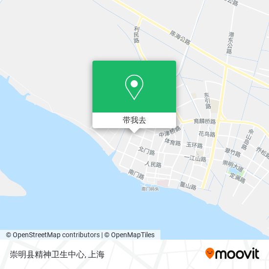 崇明县精神卫生中心地图