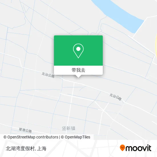 北湖湾度假村地图