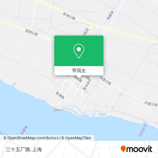 三十五厂路地图