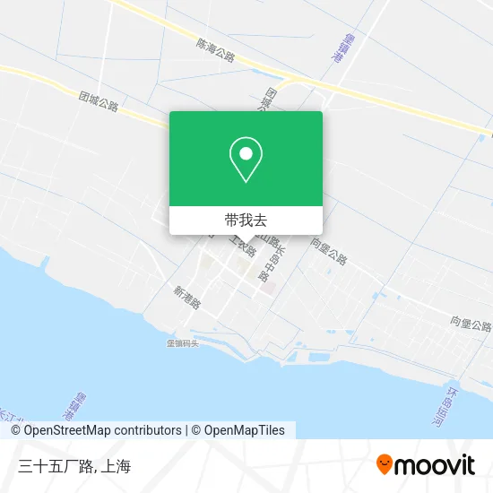 三十五厂路地图