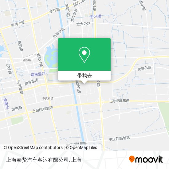 上海奉贤汽车客运有限公司地图