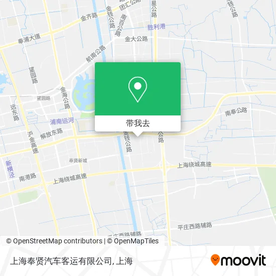 上海奉贤汽车客运有限公司地图