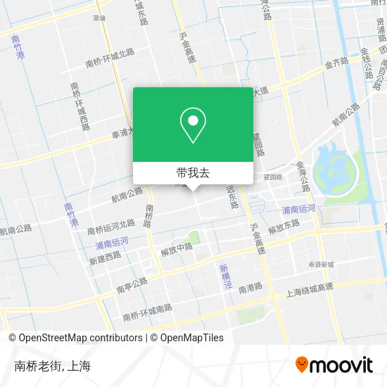 南桥老街地图