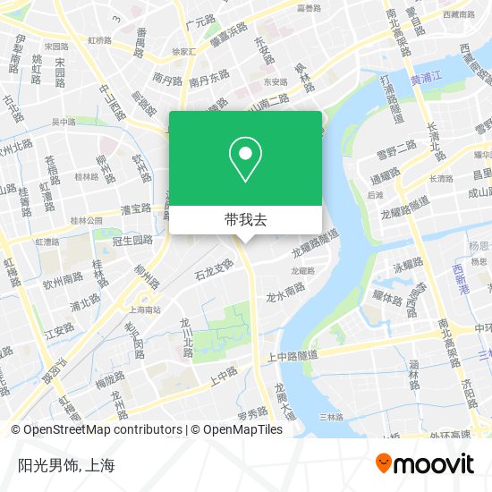 阳光男饰地图