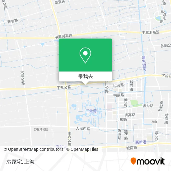 袁家宅地图