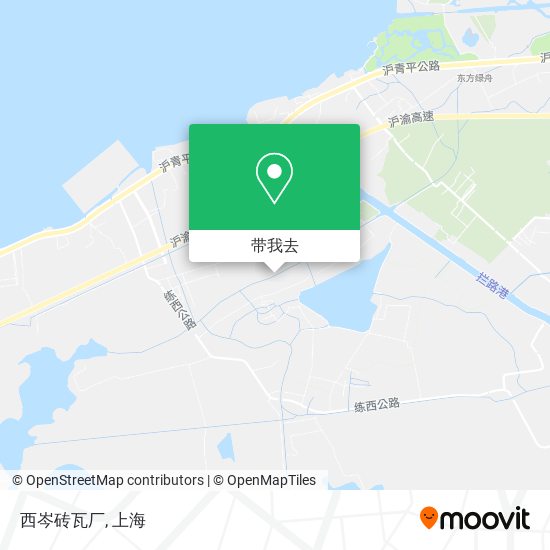 西岑砖瓦厂地图