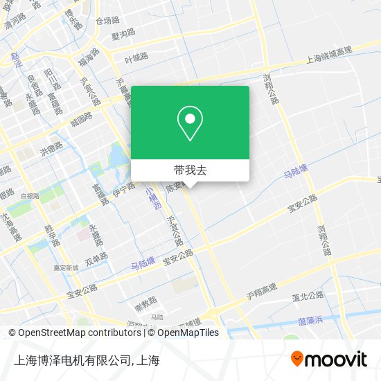 上海博泽电机有限公司地图