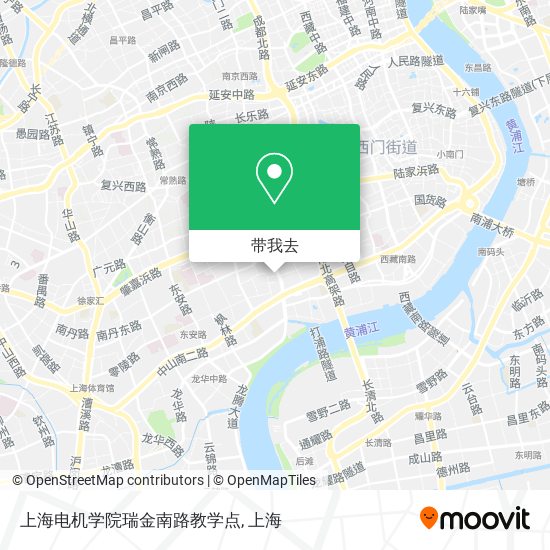 上海电机学院瑞金南路教学点地图