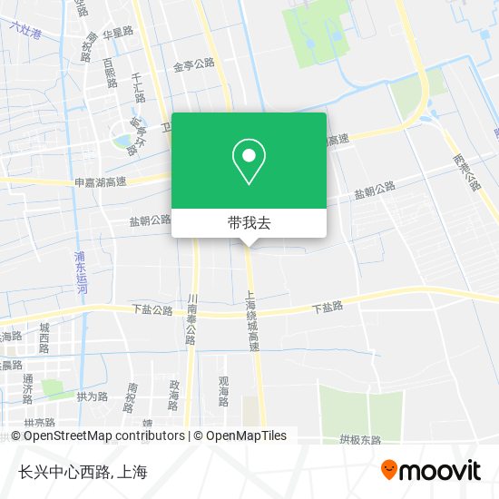 长兴中心西路地图