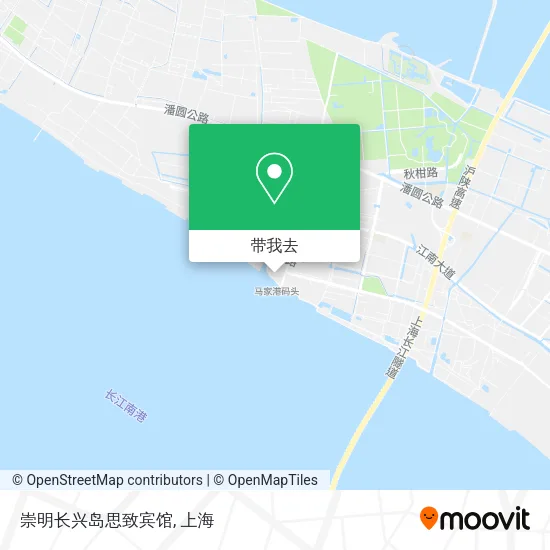 崇明长兴岛思致宾馆地图