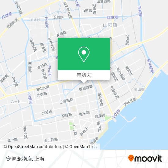 宠魅宠物店地图