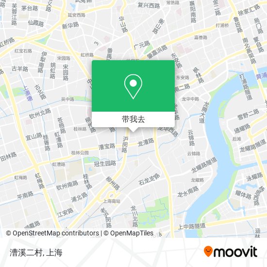 漕溪二村地图