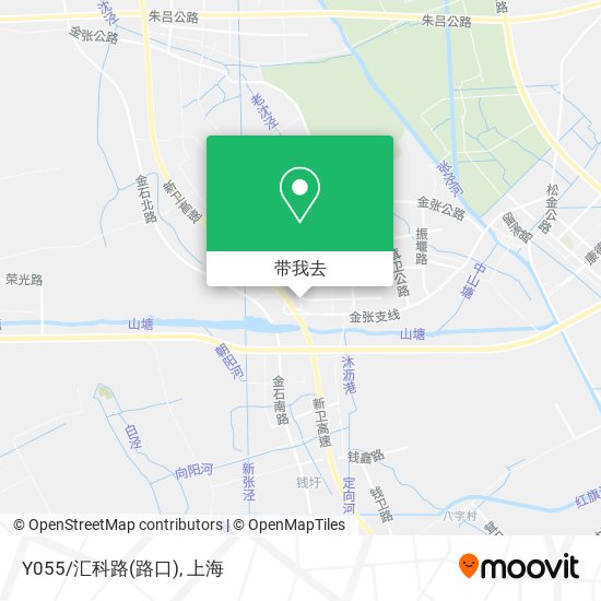 Y055/汇科路(路口)地图