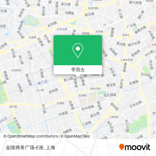 金陵商务广场-E座地图