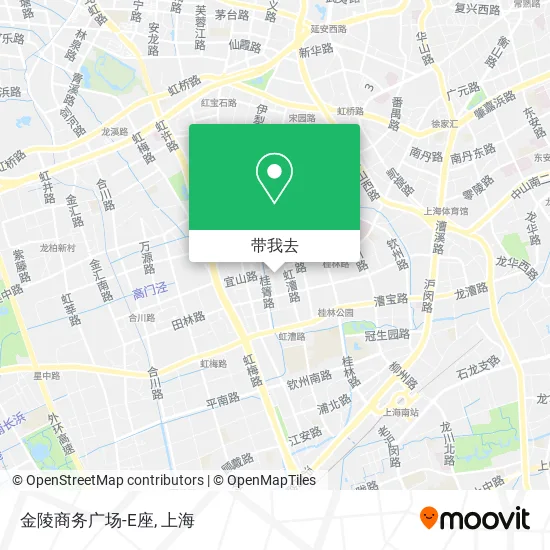 金陵商务广场-E座地图