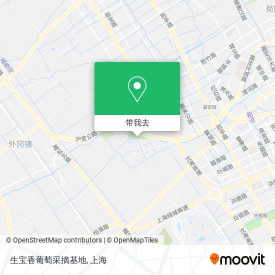 生宝香葡萄采摘基地地图