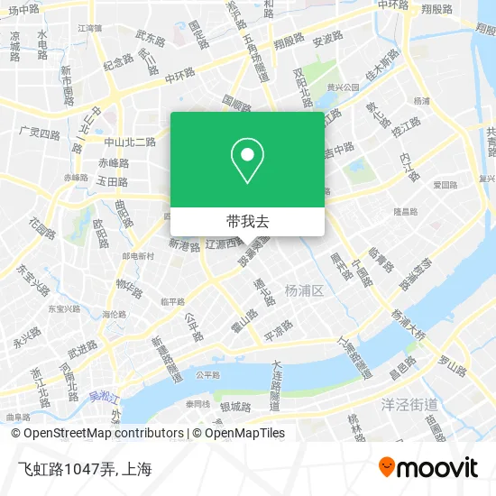飞虹路1047弄地图