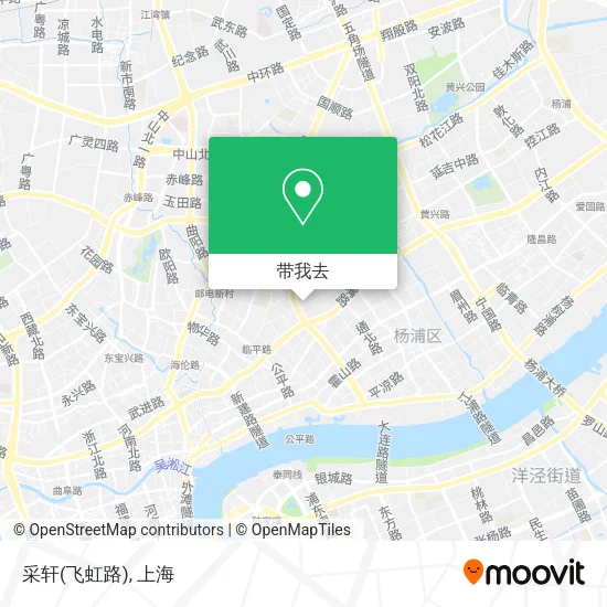 采轩(飞虹路)地图